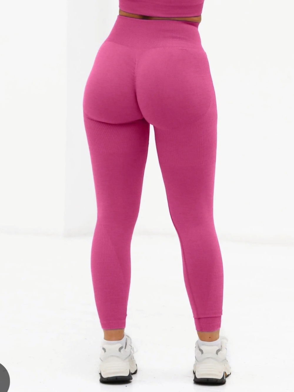 High-Waist Lazuli Sculpt Seamless Pink Leggings